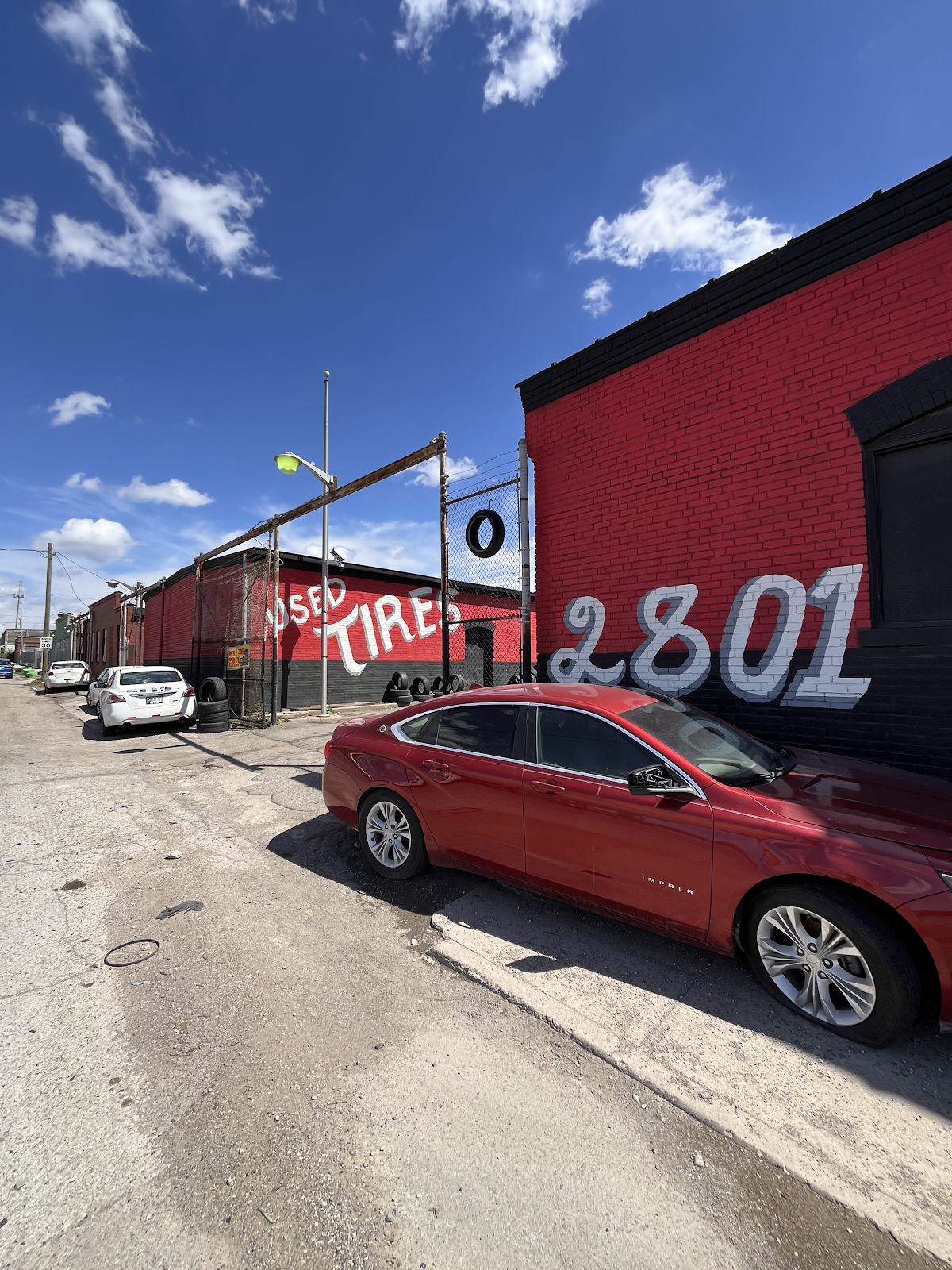 Shop exterior — 2801 Roosevelt Ave signage